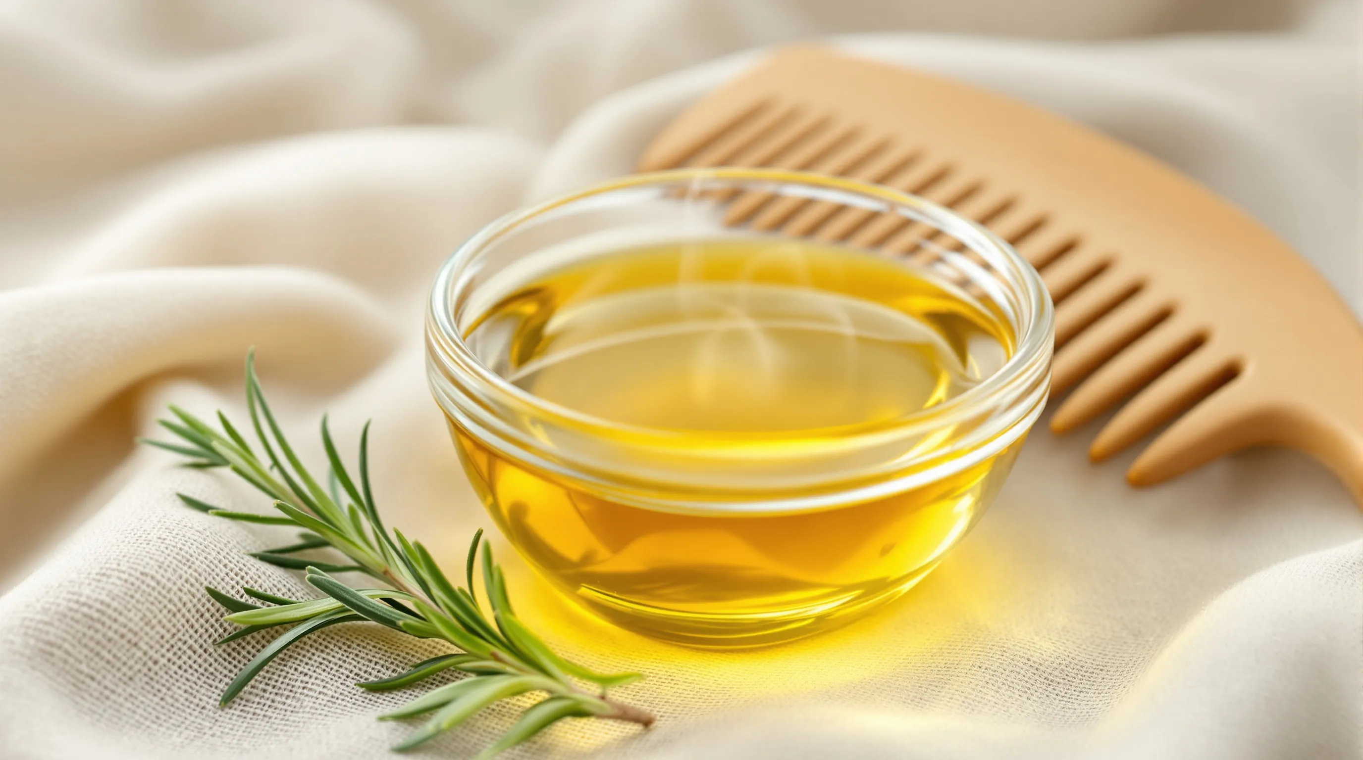 "تاجك الطبيعي": طقس حمام الزيت الساخن لتغذية "ريحان" شعرك