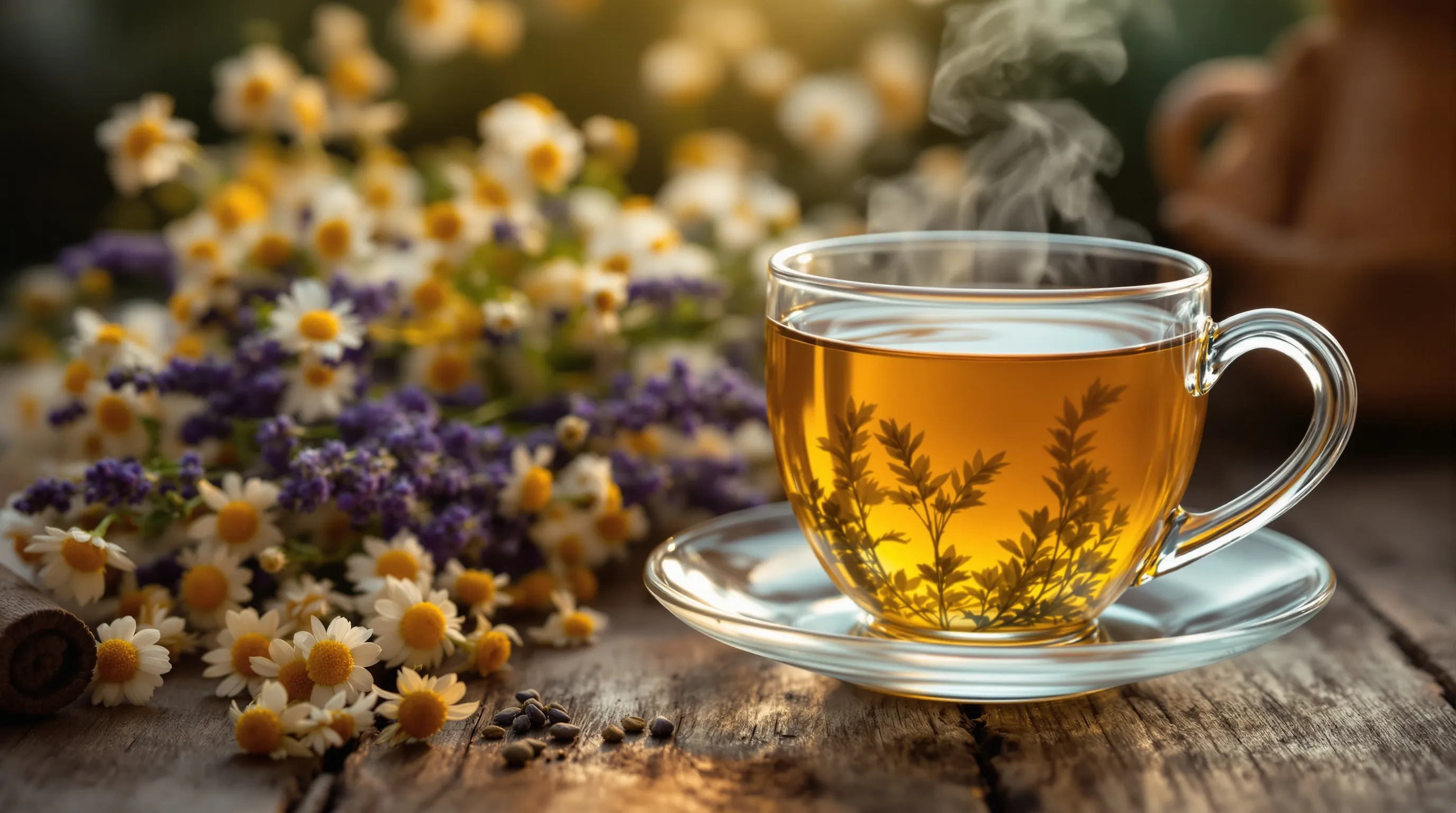 سحر الأعشاب: 3 أنواع شاي "ريحان" لتهدئة الروح قبل النوم