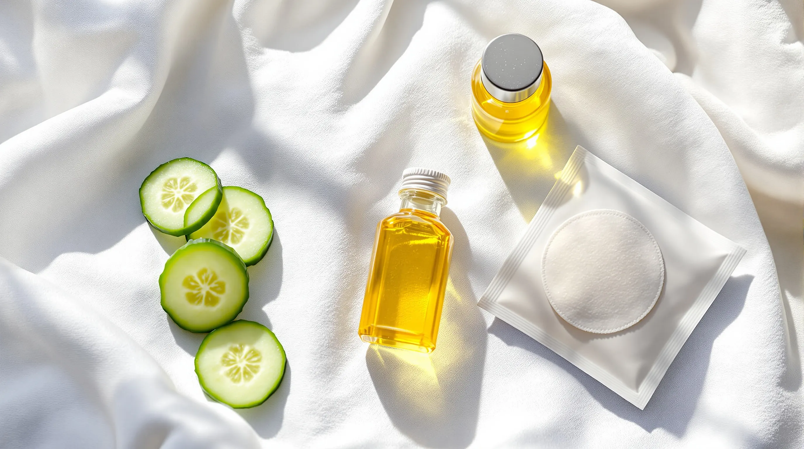 وداعاً للعيون المجهدة: 3 حلول طبيعية لانتفاخات الصباح والهالات السوداء